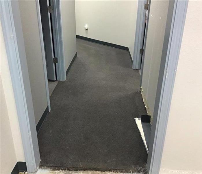A clean hallway